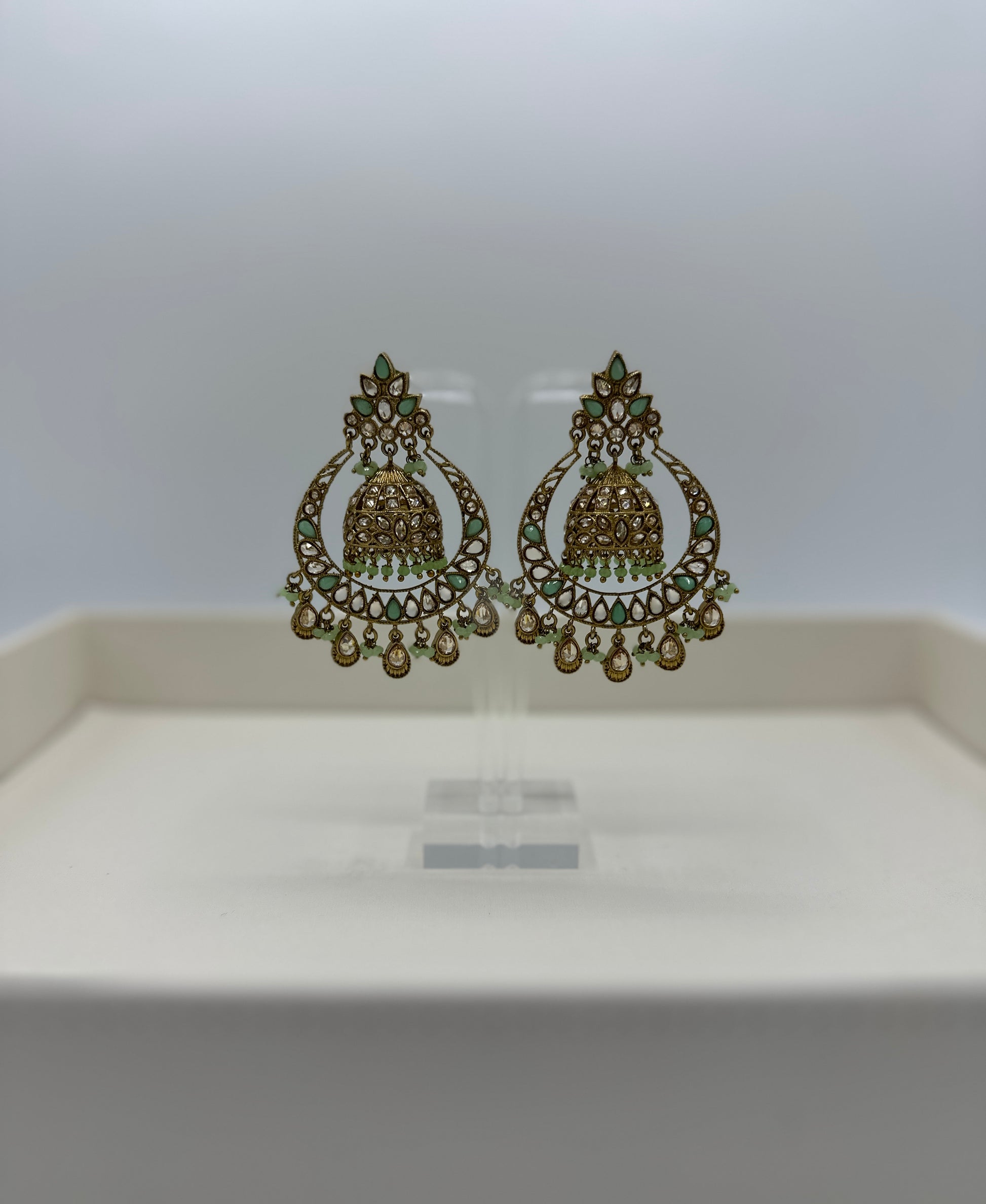 Neerja Earrings Jhumka | Faux Earrings Jhumka | Varalondon